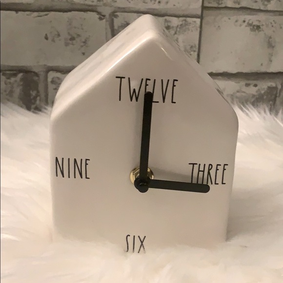 Rae Dunn house clock - Picture 1 of 4